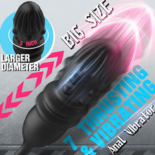 Load image into Gallery viewer, Thrusting &amp; Vibrating Glans Trainer for Intense Penis and Anal Stimulation