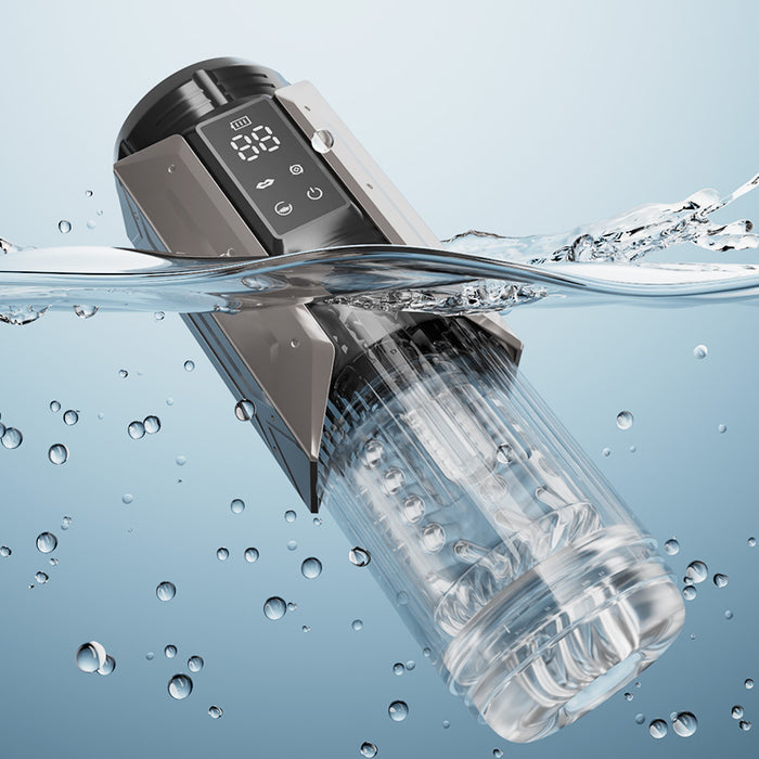 King -Powerful Suction 360° Deep Tight Wrapping Easy to Clean Masturbator