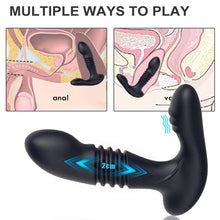 Load image into Gallery viewer, Men's Retractable Prostate Anal Plug G-point Stick Vibrator