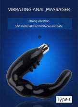 Load image into Gallery viewer, C-type G-spot Prostate Massager For Men U-type Vestibular Vibration Orgasm Masturbator Fun Electric Vestibular Plug