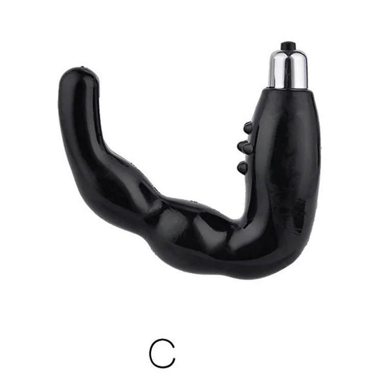C-type G-spot Prostate Massager For Men U-type Vestibular Vibration Orgasm Masturbator Fun Electric Vestibular Plug