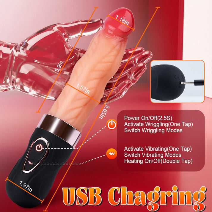 Raw Torque Heating S-Wave Dildo