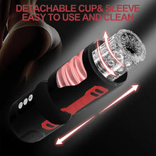 Load image into Gallery viewer, New Xianfeng Aircraft Cup Men's Fully Automatic Telescopic Rotary Voice Electric Masturbation Adult Sexual Products