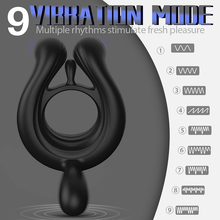 Load image into Gallery viewer, Men's Semen Lock Penis Ring Couple Massage Lock Semen Ring